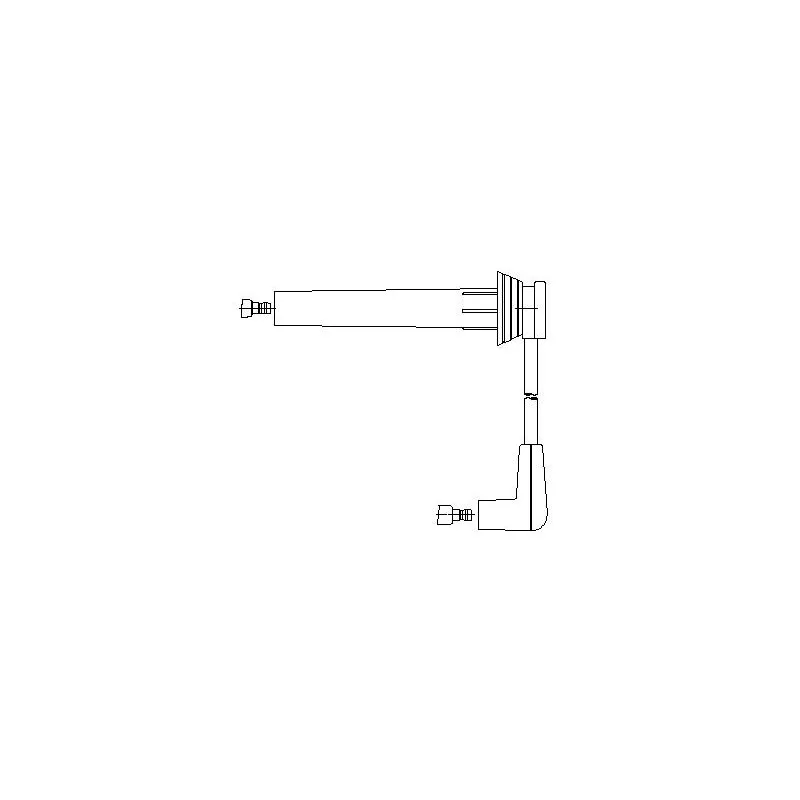 Câble d'allumage BREMI 6A80/26