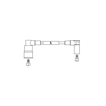 Câble d'allumage BREMI 703E60