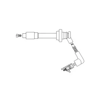 Câble d'allumage BREMI 717E60