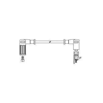 Câble d'allumage BREMI 723/31