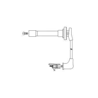 Câble d'allumage BREMI 739/39