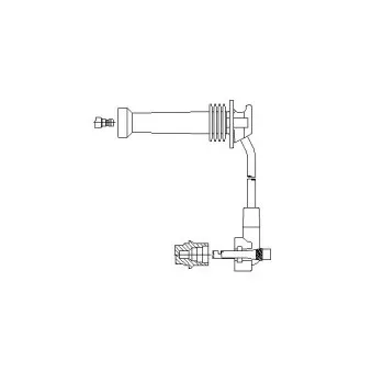 Câble d'allumage BREMI 813/30