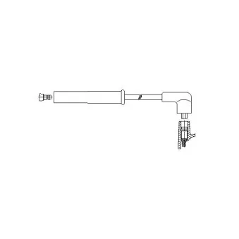 Câble d'allumage BREMI 8A10/73