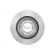 Jeu de 2 disques de frein avant BOSCH 0 986 479 782 - Visuel 3