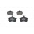 Jeu de 4 plaquettes de frein arrière BOSCH 0 986 494 059 - Visuel 3