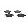 Jeu de 4 plaquettes de frein avant BOSCH 0 986 494 235 - Visuel 3