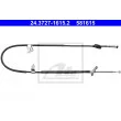 Tirette à câble, frein de stationnement ATE 24.3727-1615.2 - Visuel 2