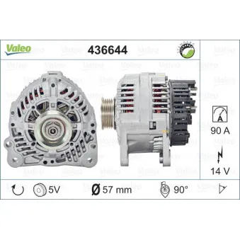 Alternateur VALEO 436644