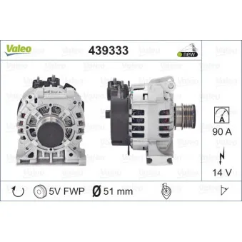 Alternateur VALEO 439333