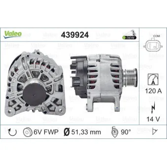 Alternateur VALEO 439924