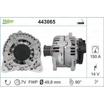 Alternateur VALEO 443065