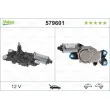 Moteur d'essuie-glace VALEO 579601 - Visuel 1