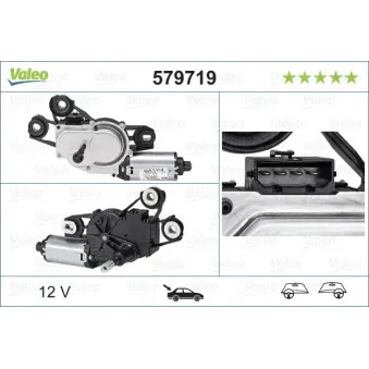 Moteur d'essuie-glace VALEO 579719