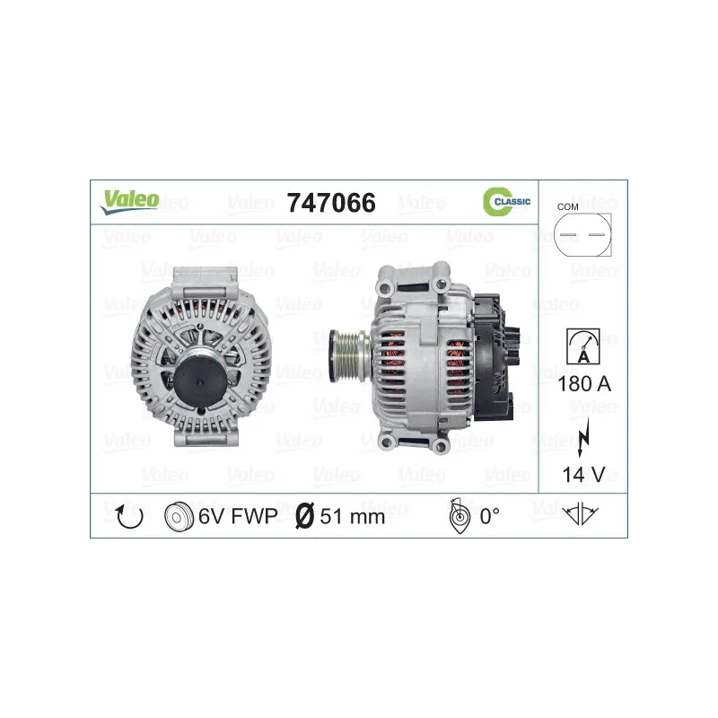 Alternateur VALEO 747066