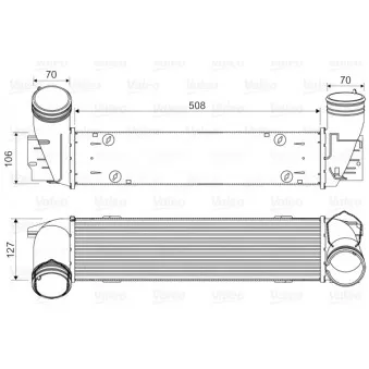 Intercooler, échangeur VALEO