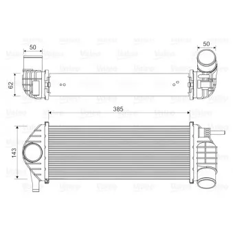 Intercooler, échangeur VALEO