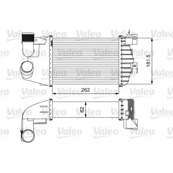 Intercooler, échangeur VALEO