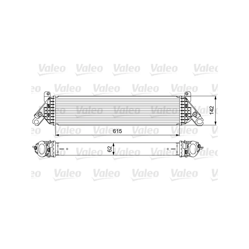 Intercooler, échangeur VALEO 818630