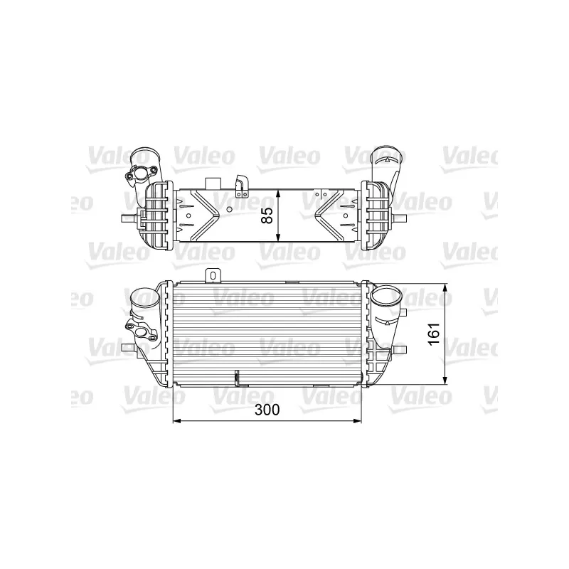 Intercooler, échangeur VALEO 818637