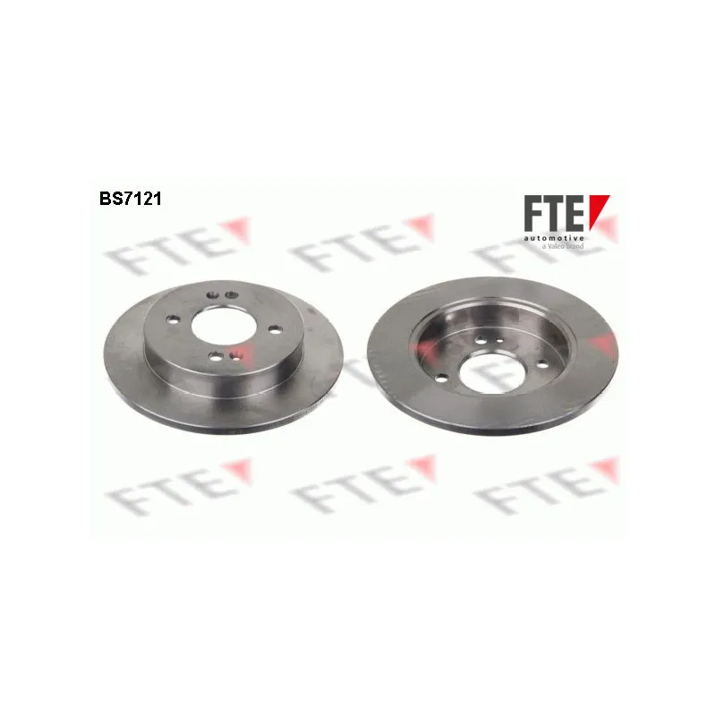 Jeu de 2 disques de frein arrière FTE BS7121