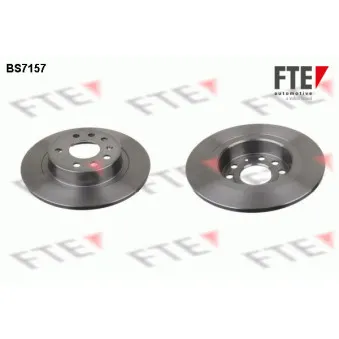 Jeu de 2 disques de frein arrière FTE BS7157