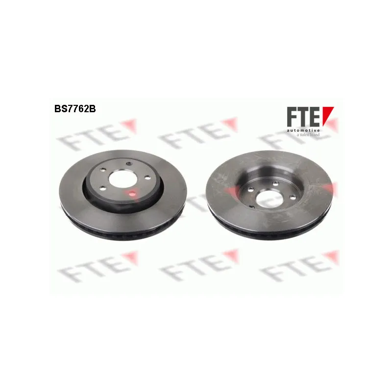 Jeu de 2 disques de frein avant FTE BS7762B