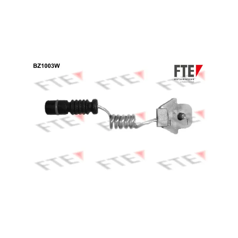 Contact d'avertissement, usure des plaquettes de frein FTE BZ1003W