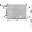 Condenseur, climatisation DENSO DCN32032 - Visuel 1