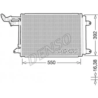 Condenseur, climatisation DENSO DCN32032