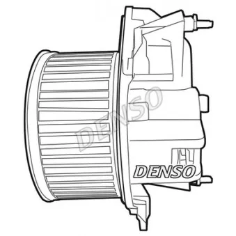 Pulseur d'air habitacle DENSO DEA09030