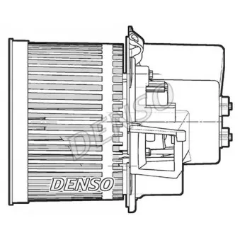 Pulseur d'air habitacle DENSO DEA09063