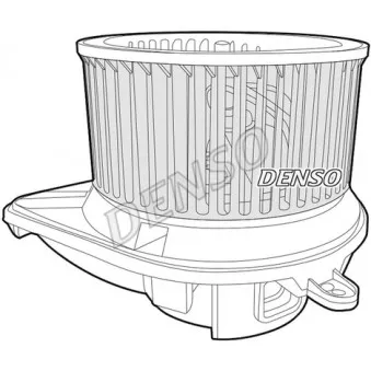 Pulseur d'air habitacle DENSO DEA17011