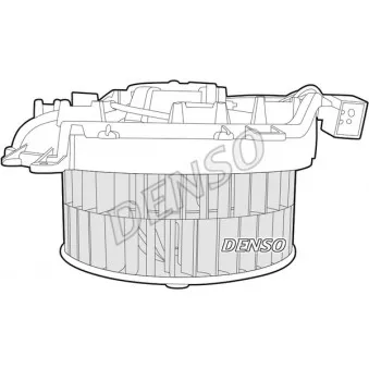 Pulseur d'air habitacle DENSO DEA17013