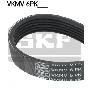 Courroie trapézoïdale à nervures SKF VKMV 6PK1020 R