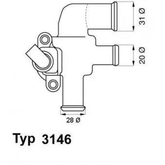 Thermostat d'eau WAHLER