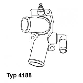 Thermostat d'eau WAHLER 4188.92D