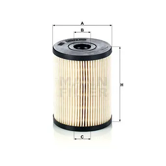 Filtre à carburant MANN-FILTER PU 8013 z