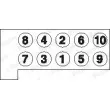 Jeu de boulons de culasse de cylindre PAYEN HBS047 - Visuel 2