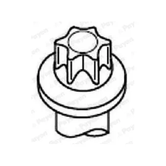 Jeu de boulons de culasse de cylindre PAYEN HBS544