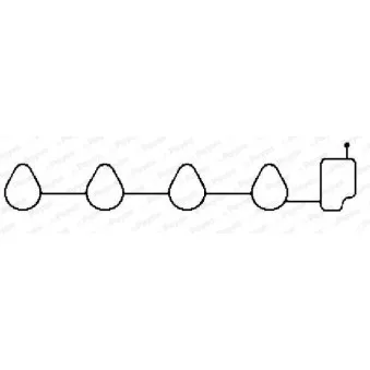 Joint d'étanchéité, collecteur d'admission PAYEN JD6037