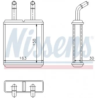 Système de chauffage NISSENS 77621