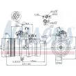 Compresseur, climatisation NISSENS 89607 - Visuel 1