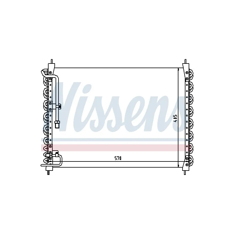 Condenseur, climatisation NISSENS 94150