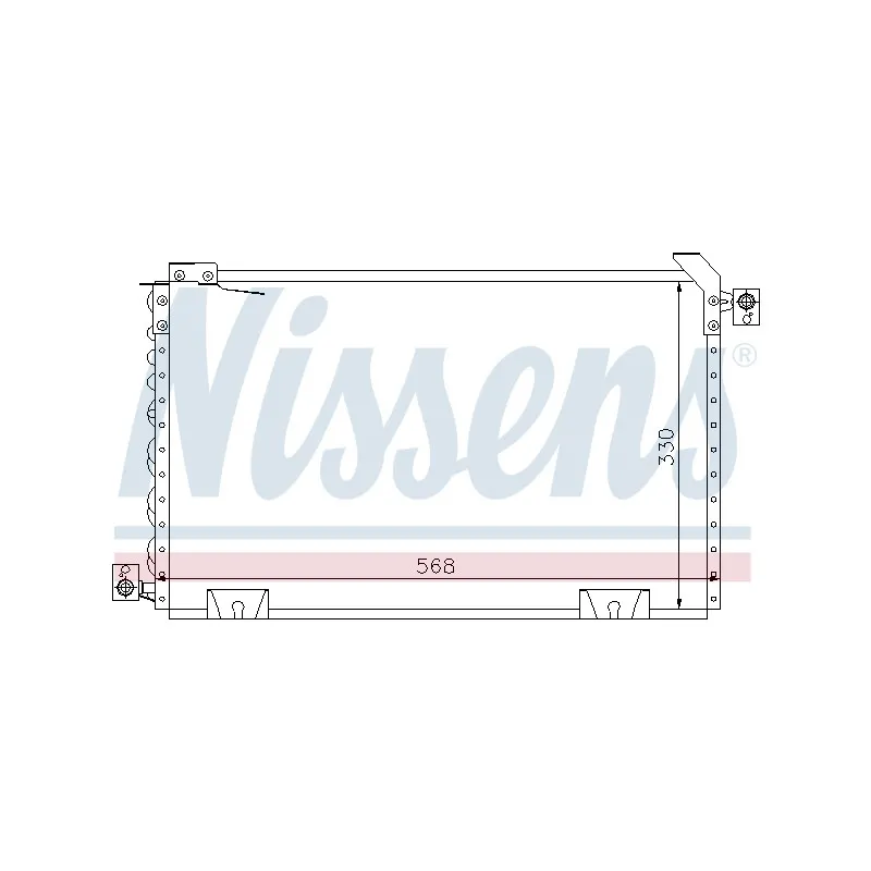 Condenseur, climatisation NISSENS 94181