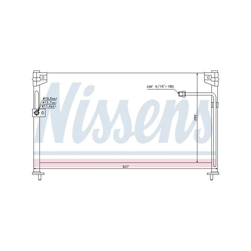 Condenseur, climatisation NISSENS 94292