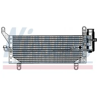 Condenseur, climatisation NISSENS 94320