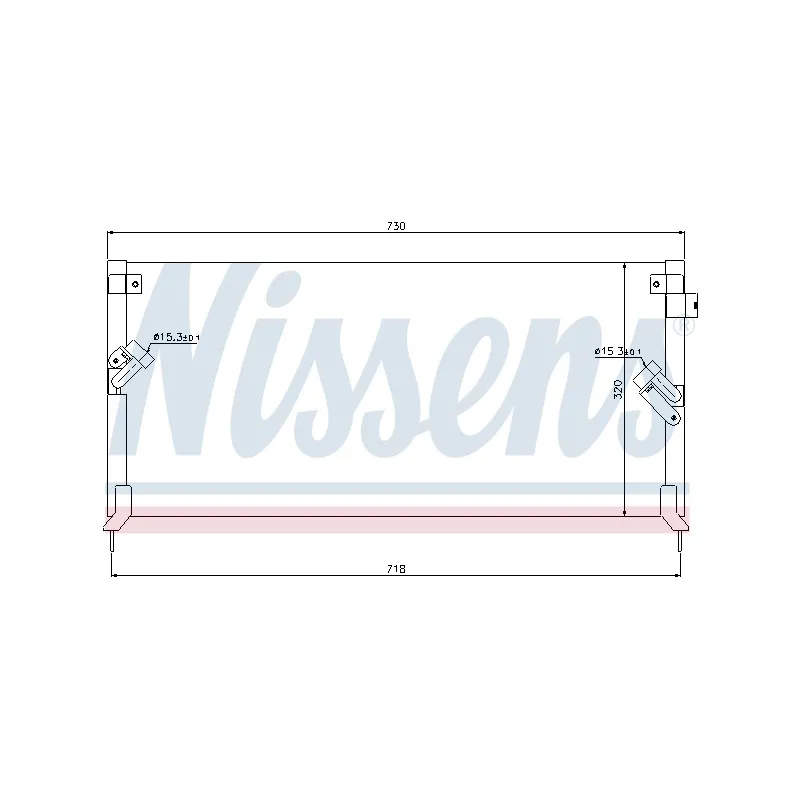 Condenseur, climatisation NISSENS 94366