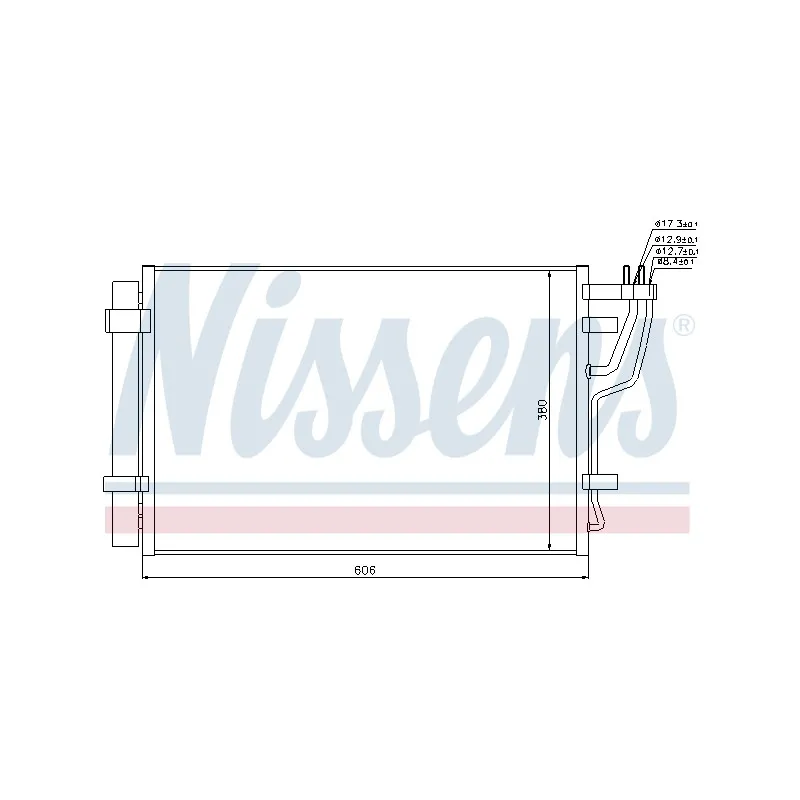 Condenseur, climatisation NISSENS 94981