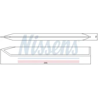 Filtre déshydratant, climatisation NISSENS 95424