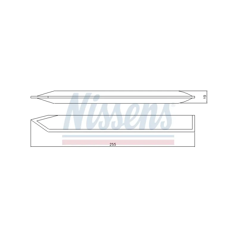 Filtre déshydratant, climatisation NISSENS 95424